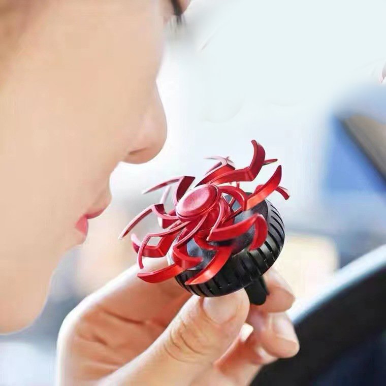 Air Outlet Rotating Spider Car Perfume Luxury Accessories Aromatherapy Essential Oil Aroma Diffus