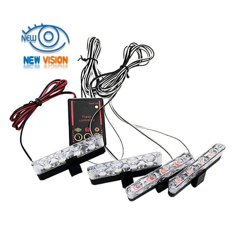 Waterproof Super Bright12V Car Led Tail Light Truck Emergency Warning Flash Led Strobe Light