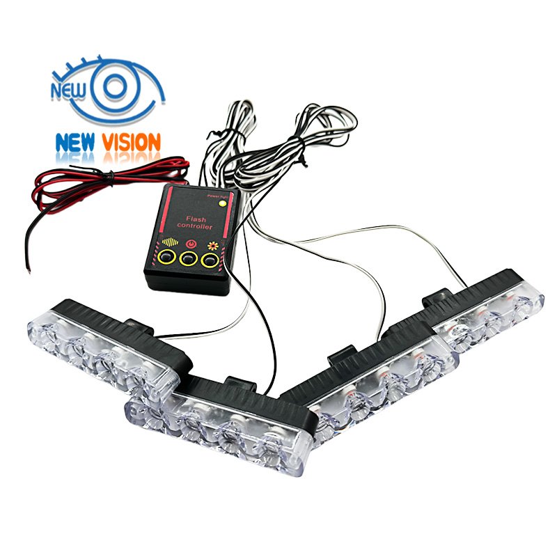 Waterproof Super Bright12V Car Led Tail Light Truck Emergency Warning Flash Led Strobe Light