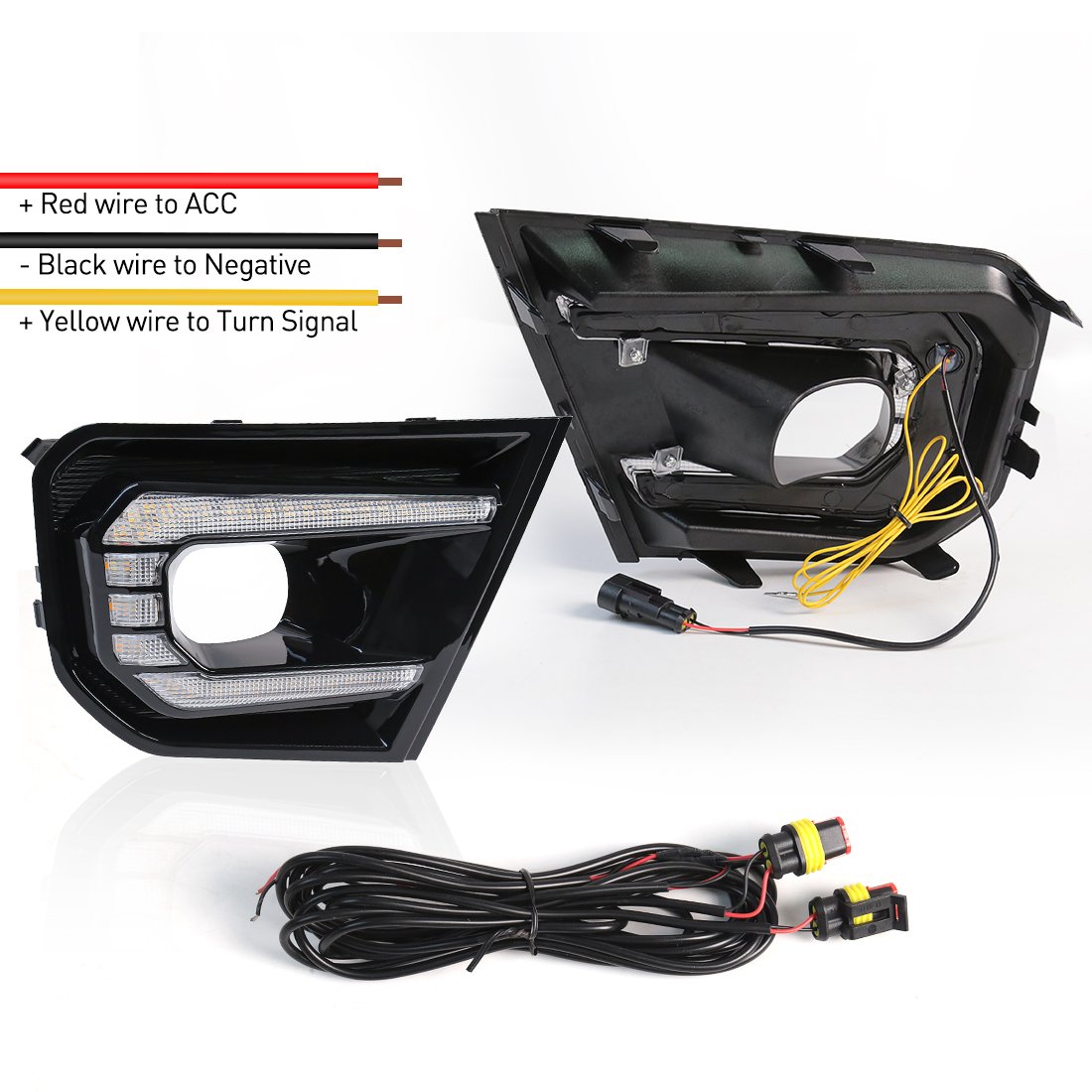 Car Lighting Systems LED DRL for Ford Ranger T9 XL XLT SPORT Platinum Car Fog Lamp for Ford Ranger Wildtrak 2022 2023