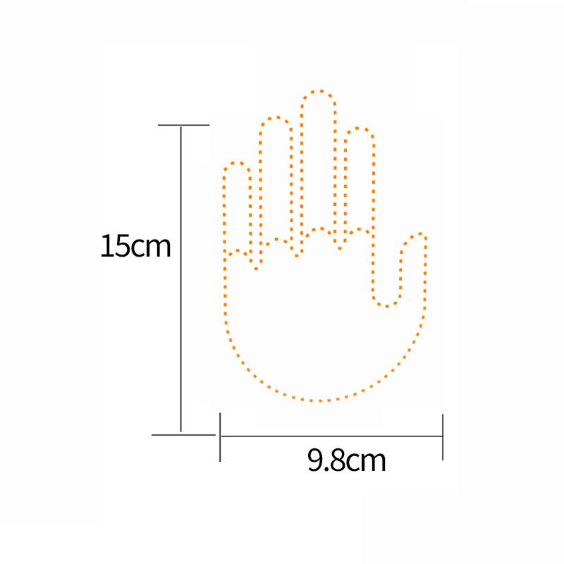 Factory Hot-selling finger light vehicle-mounted multifunctional warning light For Car