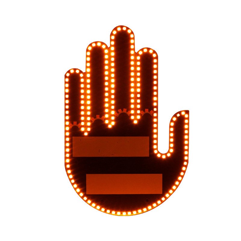 Factory Hot-selling finger light vehicle-mounted multifunctional warning light For Car