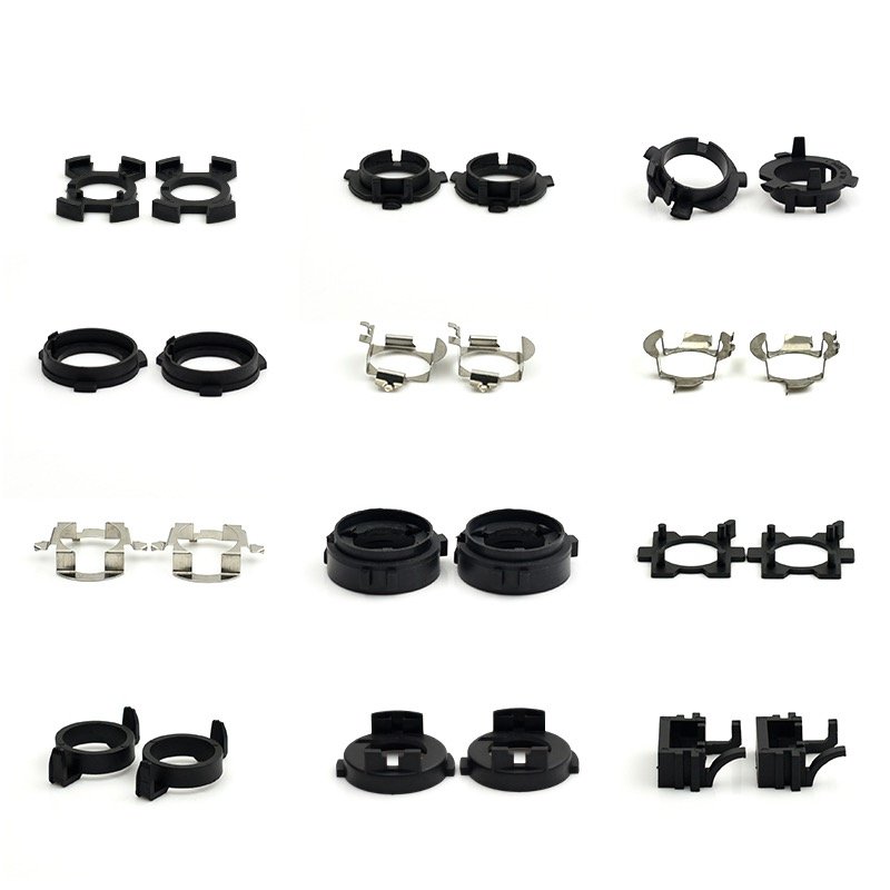 Car Led Base Retainer Holder Socket Headlamp H7 Adapter Others Headlight Light Faro Bulb Accessories Auto Lamp Holders Front Kit