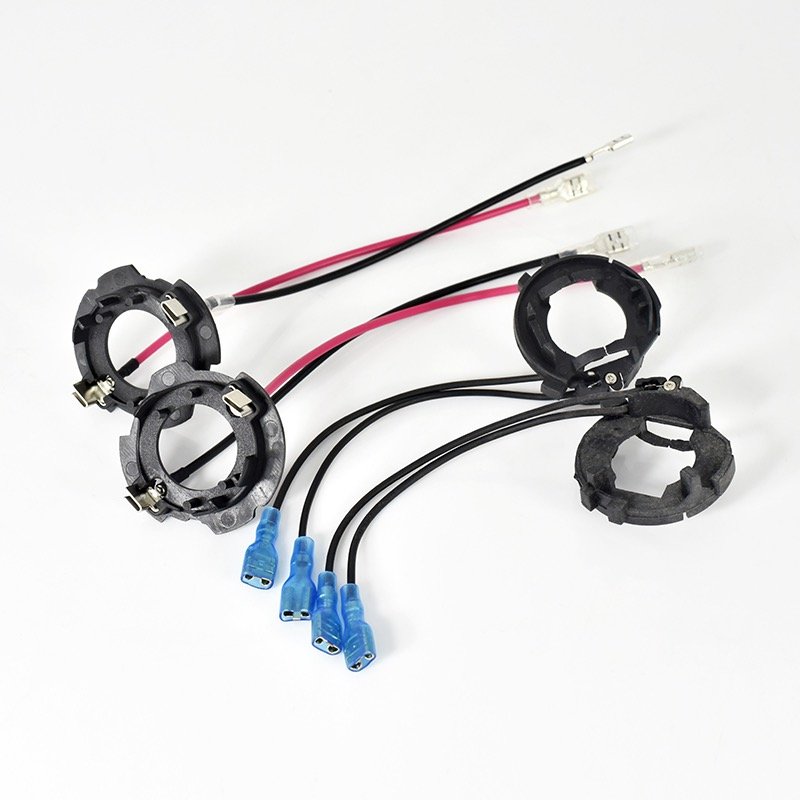 Car Led Base Retainer Holder Socket Headlamp H7 Adapter Others Headlight Light Faro Bulb Accessories Auto Lamp Holders Front Kit