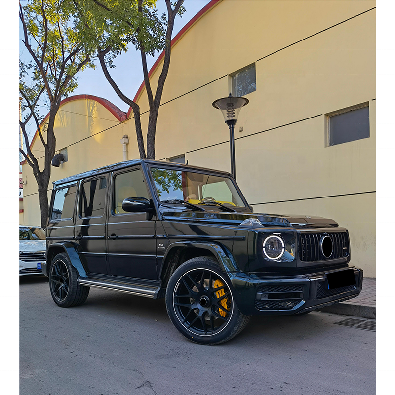 G Class W463 89-18y Upgrade Old to New W464 G63 Style Body Kit W463a AMG Bodykit Full Set Car Bumpers Grille with Lights