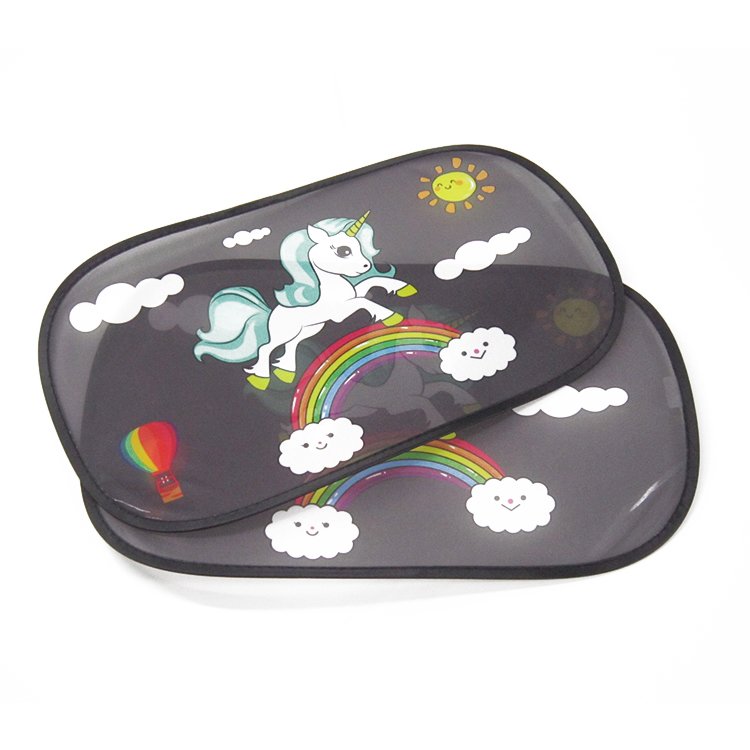 Wholesale Foldable magnetic cartoon window sun shades side baby children umbrella sun cover wholesale Auto car sunshade