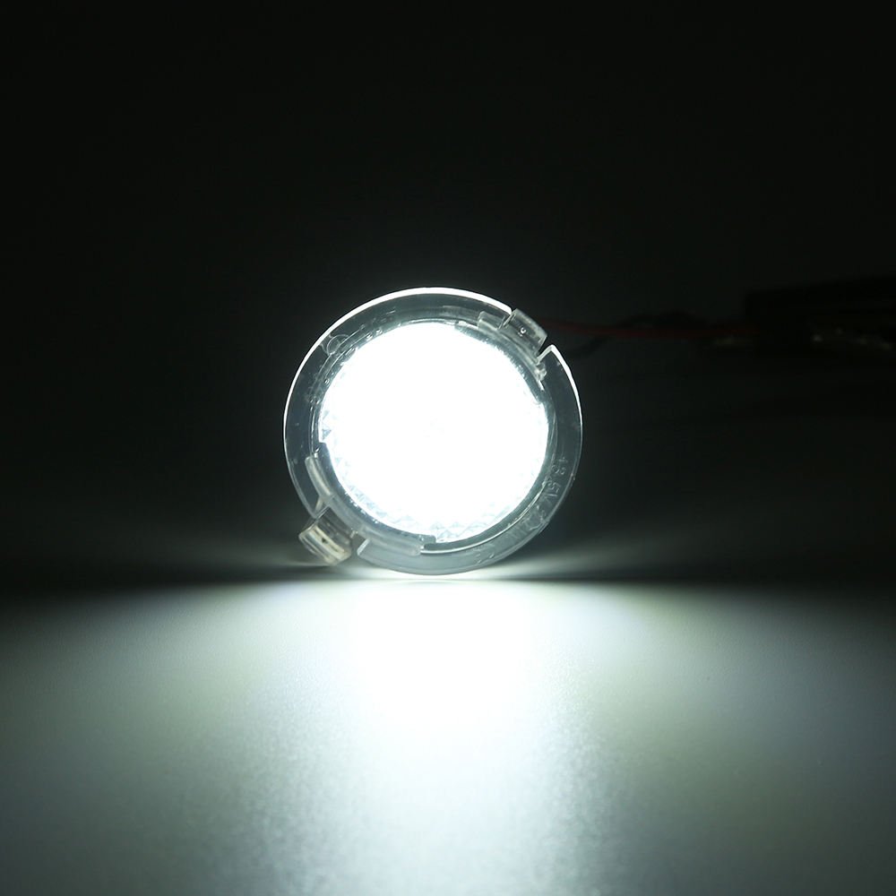 Car Modified LED Under Side View Mirror Puddle Light Warning Lamp Puddle Light