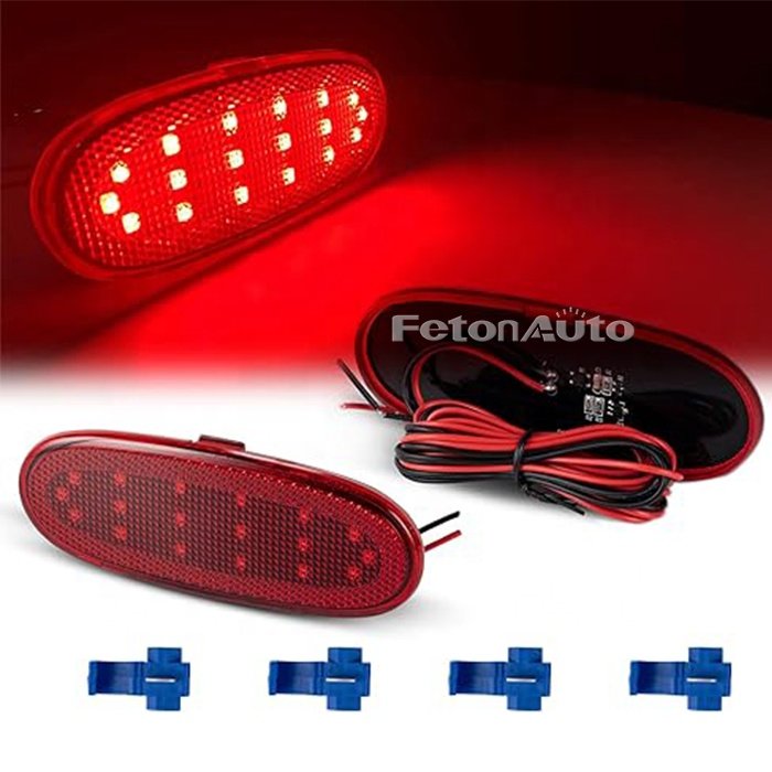 led door panel interior front reflector lights for Dodge Ram 1500 2500 3500 4500 5500 Durango chrysler aspen puddle door lamps