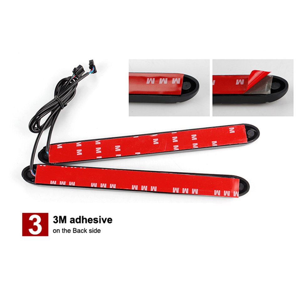 Wholesale Car Led Flexible Led Strip Light Car Headlight Warning Flash Signal Led Strip Light Car Led Drl Lights