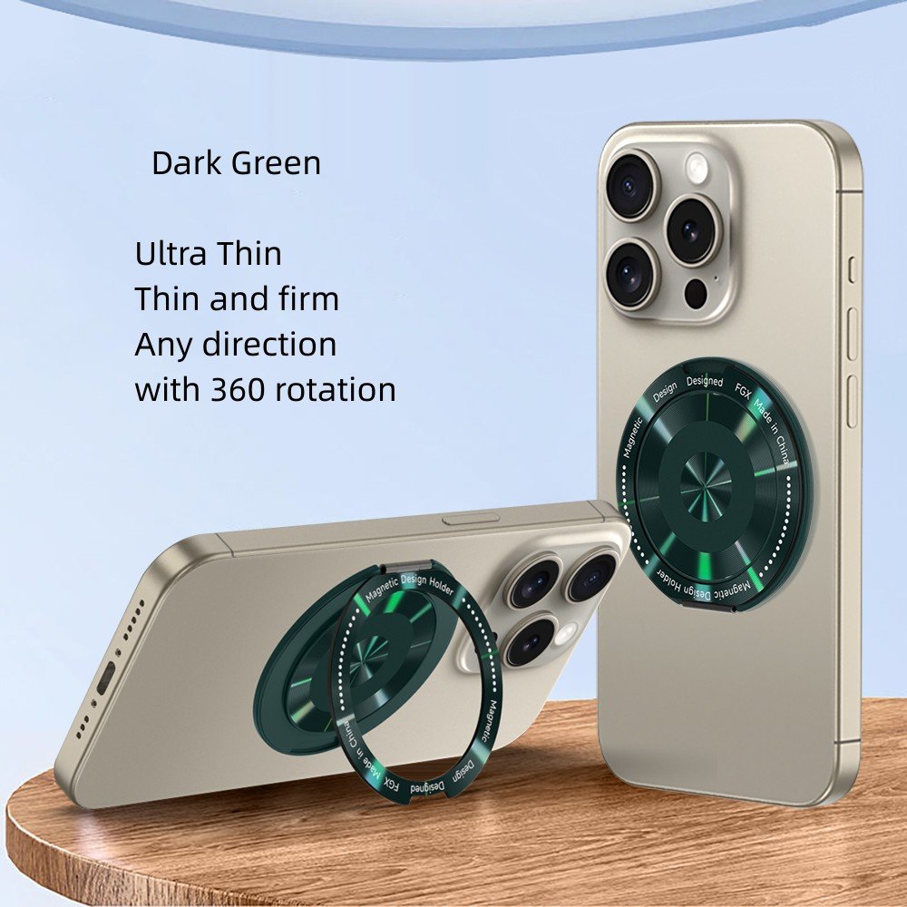 Hot Sale Modern Latest Lazer Light Custom-Made Metal Foldable Phone Stand Holder Bracket For Office Desk Phone Accessories