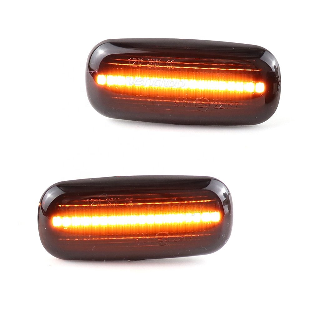 6 Options Front Side turn Signal lamp For Audi A3 S3 8L 00-03 A8 D2 TT 8N 00-06 sequential indicator Marker Light Dynamic lamps