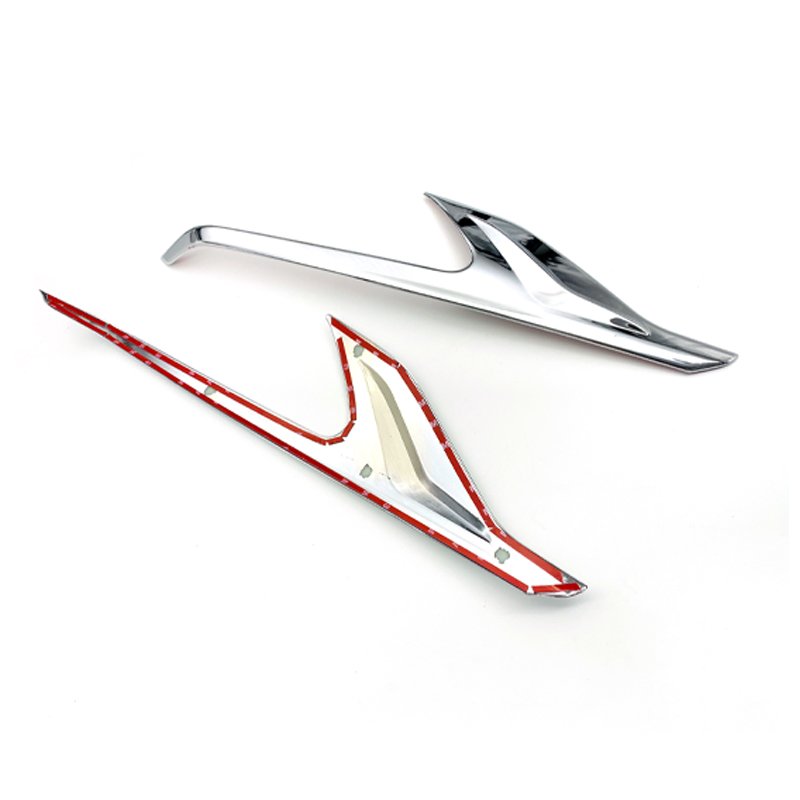 For 2016-2019 Toyota Alphard AH30 Car Accessories ABS Chrome Front Head Light Headlight Lamp Cover Trim Molding Frame