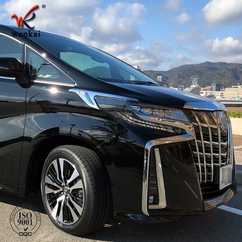 For 2016-2019 Toyota Alphard AH30 Car Accessories ABS Chrome Front Head Light Headlight Lamp Cover Trim Molding Frame