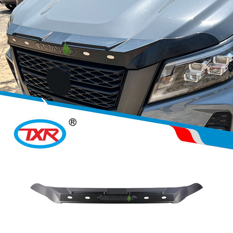 Auto Exterior Accessories Truck Bonnet Guard Front Protection with Light TXR Parts for Nissan Navara Frontier 2022-