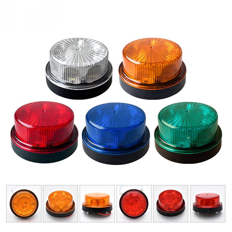 Automotive accessories LED12 to 24V truck side lights Truck tail lights White yellow red green blue signal strobe warning lights