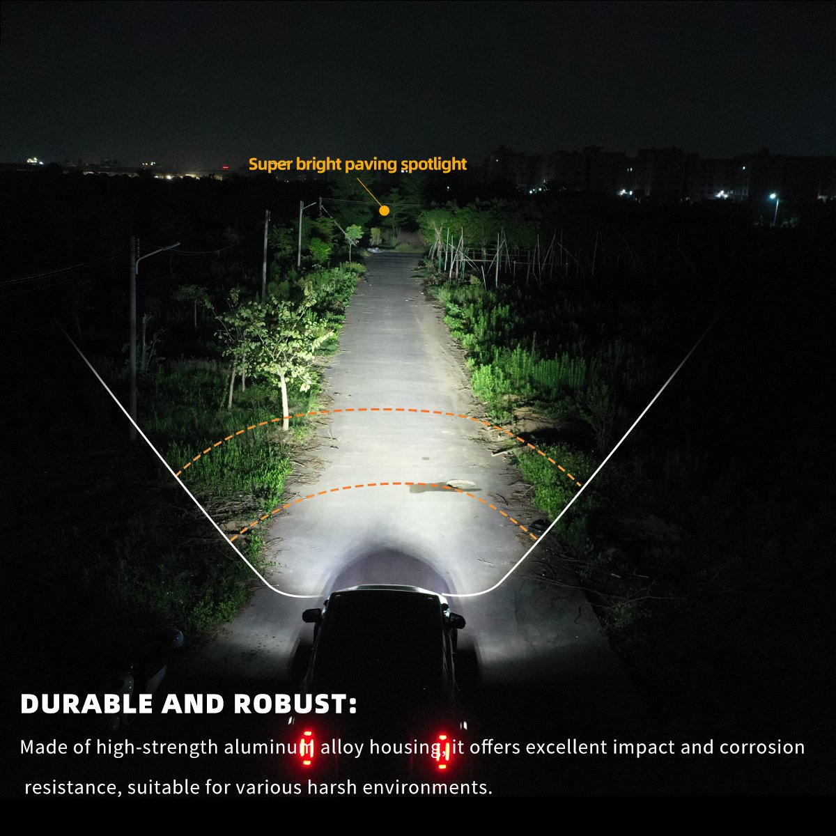 Unique 55W Energy Saving Car Light Accessories 4,5 inch Auxiliary LED Fog Driving Car Light For Truck Off-road