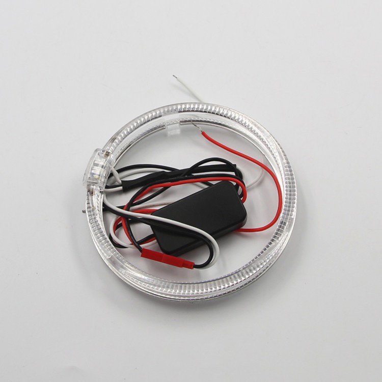 LED Ring Car Projector Lens Headlight Super Light White Blue Red Green Auto CAR Lamp Other Car Light Accessories