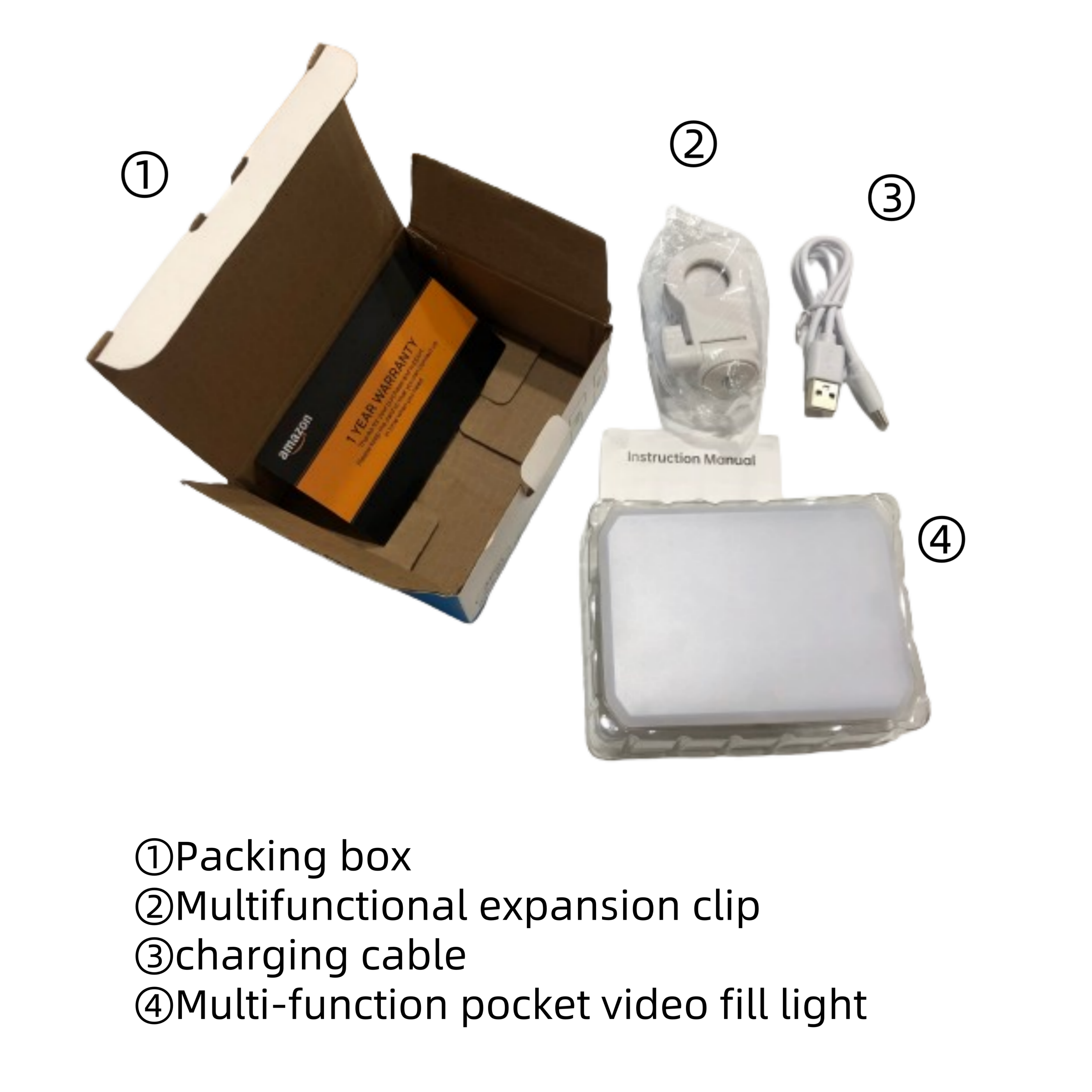 Mobile Phone LED Selfie Fill Light for Fill the Light Anytime