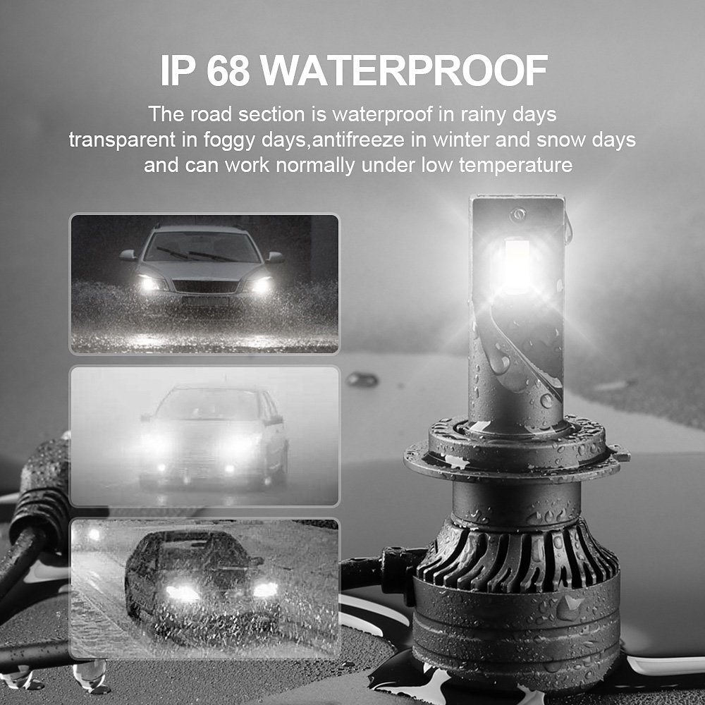 Roadsun H4 H7 H11 H1 HB3 HB4 9004 9007 Automobiles Headlamp Car Led Light 16000lm 6000k Auto LED Headlight Bulb