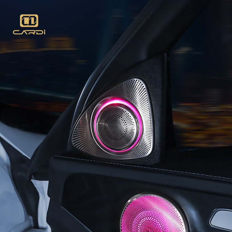 "CARDI" ambient light for Mercedes-Benz E class W213 3D tweeter luxury car interior lighting system upgrade