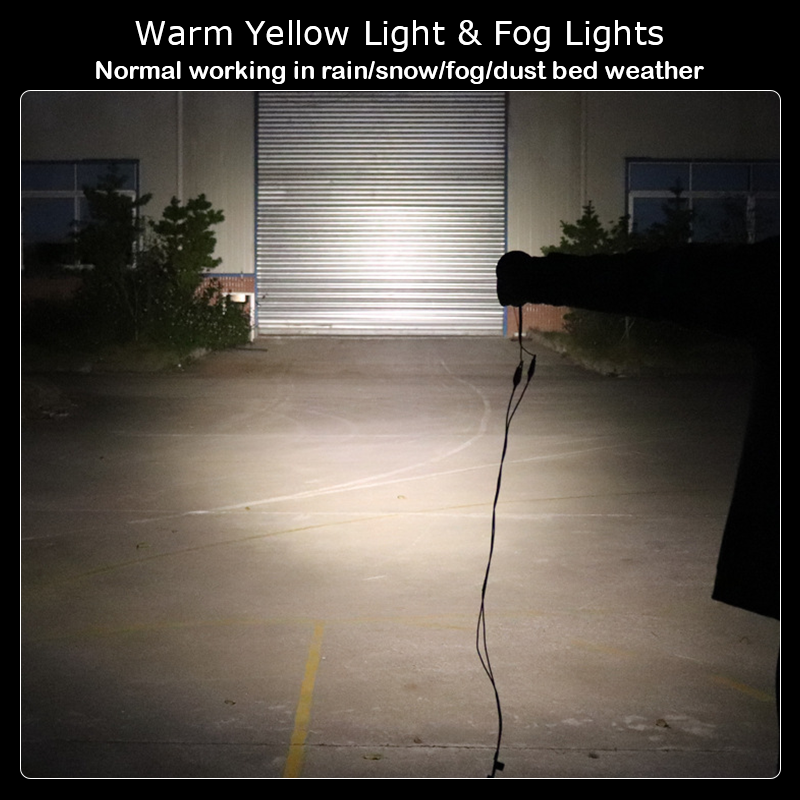 18w Led Work Lamp Round Fog Lights 12-80v Cob Led Headlight Waterproof White Auto Truck Led Reversing Lights Trailer Side Lights