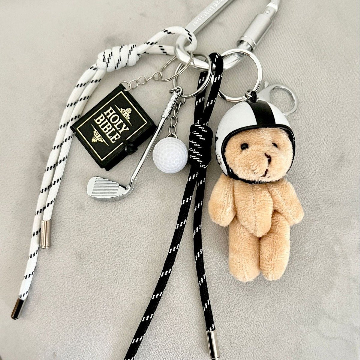 2024 New Bag Charm - Vintage Woven Nylon Rope Doll,Sporty Trendy Ins Hanging Ornament,Keychain Accessory