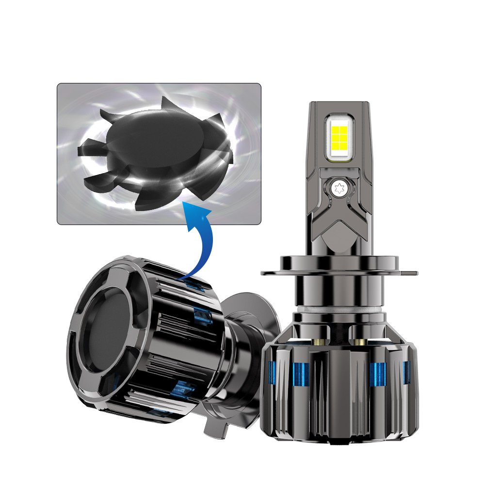New A13 LED Car Headlight Bulbs H7 LED Headlights for Automobiles Models 60w 5500lm car light