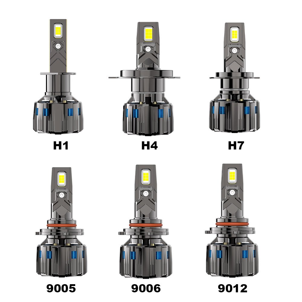 New A13 LED Car Headlight Bulbs H7 LED Headlights for Automobiles Models 60w 5500lm car light
