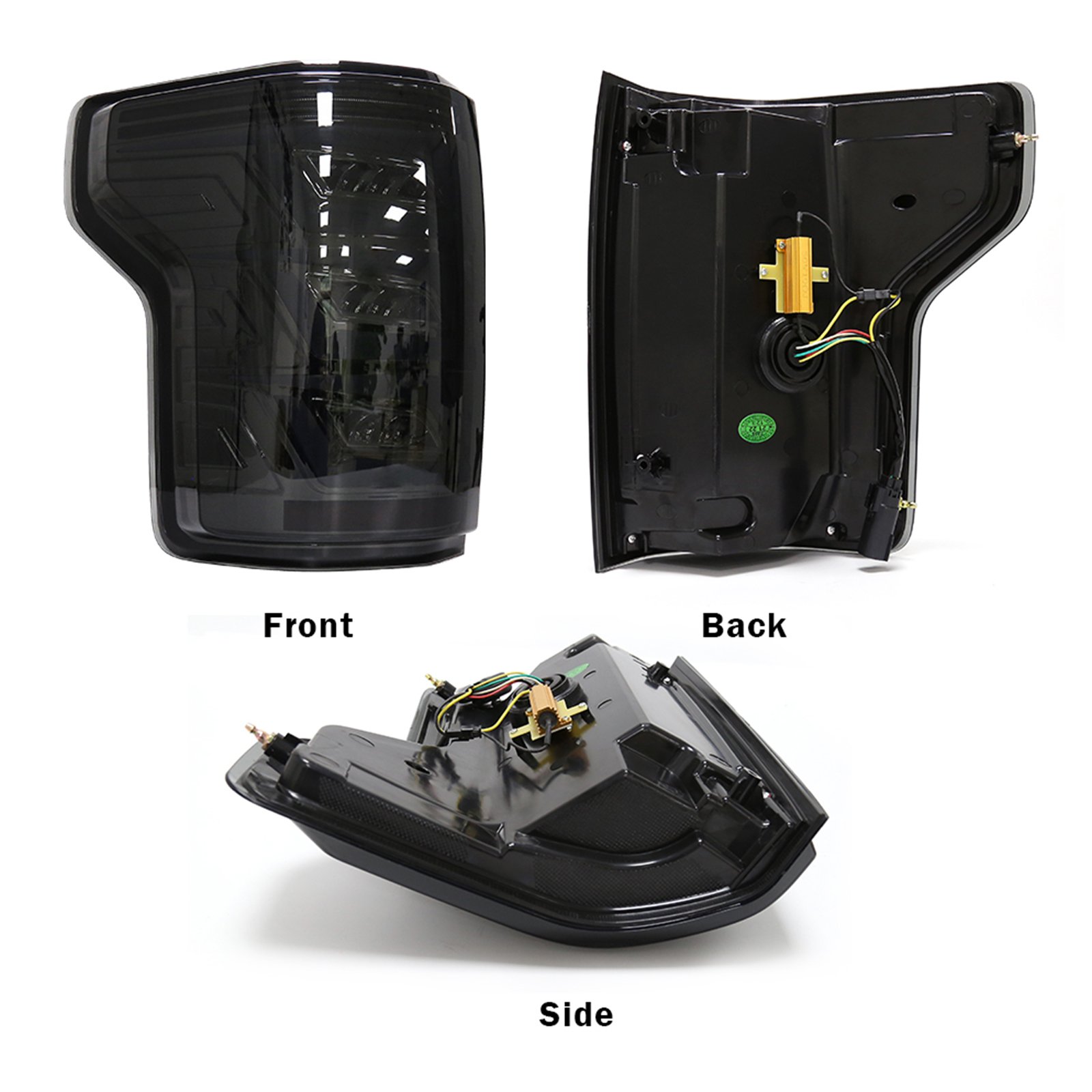 Auto rear bumper tail light assembly for Ford F150 2015 2016 2017 2018 2019 Warning Turn Signal Brake light Car Accessories