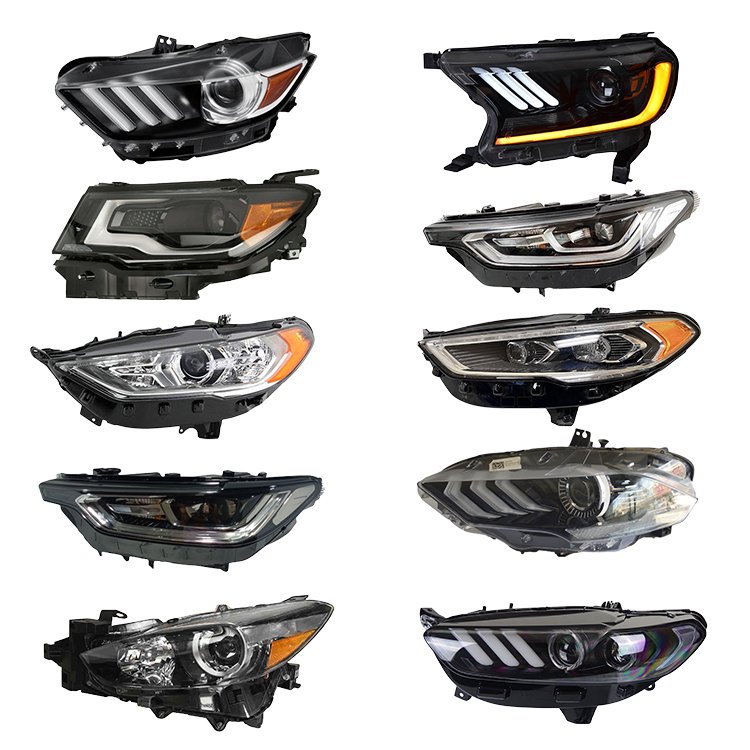 Car Led Headlamps Taillamp Tail Lamp Tail Light Head Light Headlight For Ford F150 Ranger Transit Focus Fiesta Mondeo Kuge