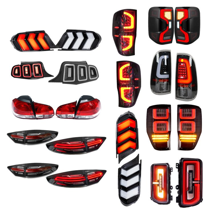 Car Led Headlamps Taillamp Tail Lamp Tail Light Head Light Headlight For Ford F150 Ranger Transit Focus Fiesta Mondeo Kuge