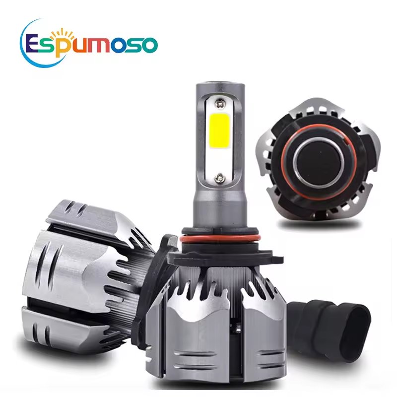 Espumoso R11 Led Headlights Cob Chip 12V 150W 12000LM White 6000K High Low Beam H4 H7 H11Light h4 lamp Headlamps fog lights
