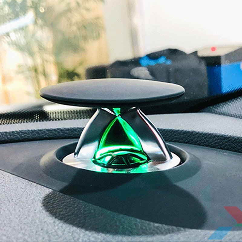 iCarsin Upgrade Led Car Interior Ambient Light Tweeter Speaker Decoration For Audi A4 A5 A6 A7 Q5 Q7 Q8 C7 C8 Accessories
