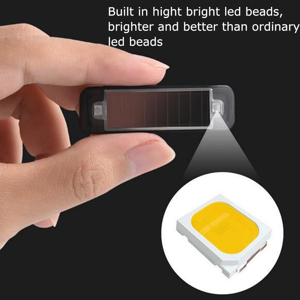 Car Exterior Accessories Solar Waterproof Anti-Collision Led Emergency Warning Lights for Car Motorcycle