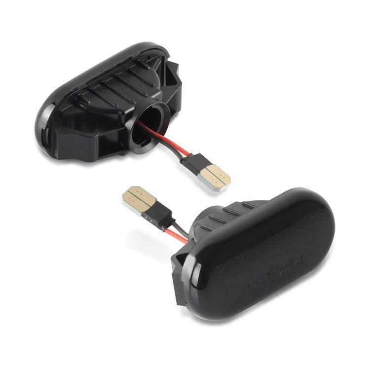 2PCS Car Accessories LED Mirror Turn Signal Light Side Marker Lamp for Nissan Navara D40