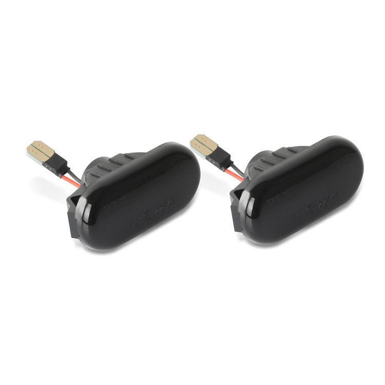 2PCS Car Accessories LED Mirror Turn Signal Light Side Marker Lamp for Nissan Navara D40