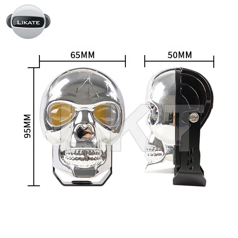 Wholesale Bright Auxiliary Spot Spotlight High Low Beam Dual Color Fog Light Projector Lens Mini Motorcycle Driving Lights