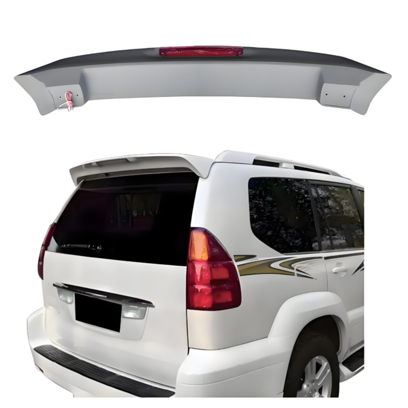 YC High Quality Abs Material Car Spoilers Rear Spoiler With Light For Lexus GX 2004 2005 2006 2007 2008 2009