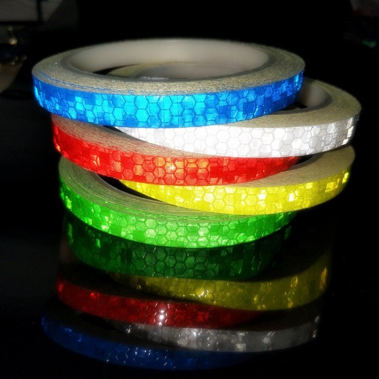 1PC 8 Meter Car Styling Reflective Stripe Tape Motorcycle Bike Body Rim Wheel Stripe Tape Stickers Decorative