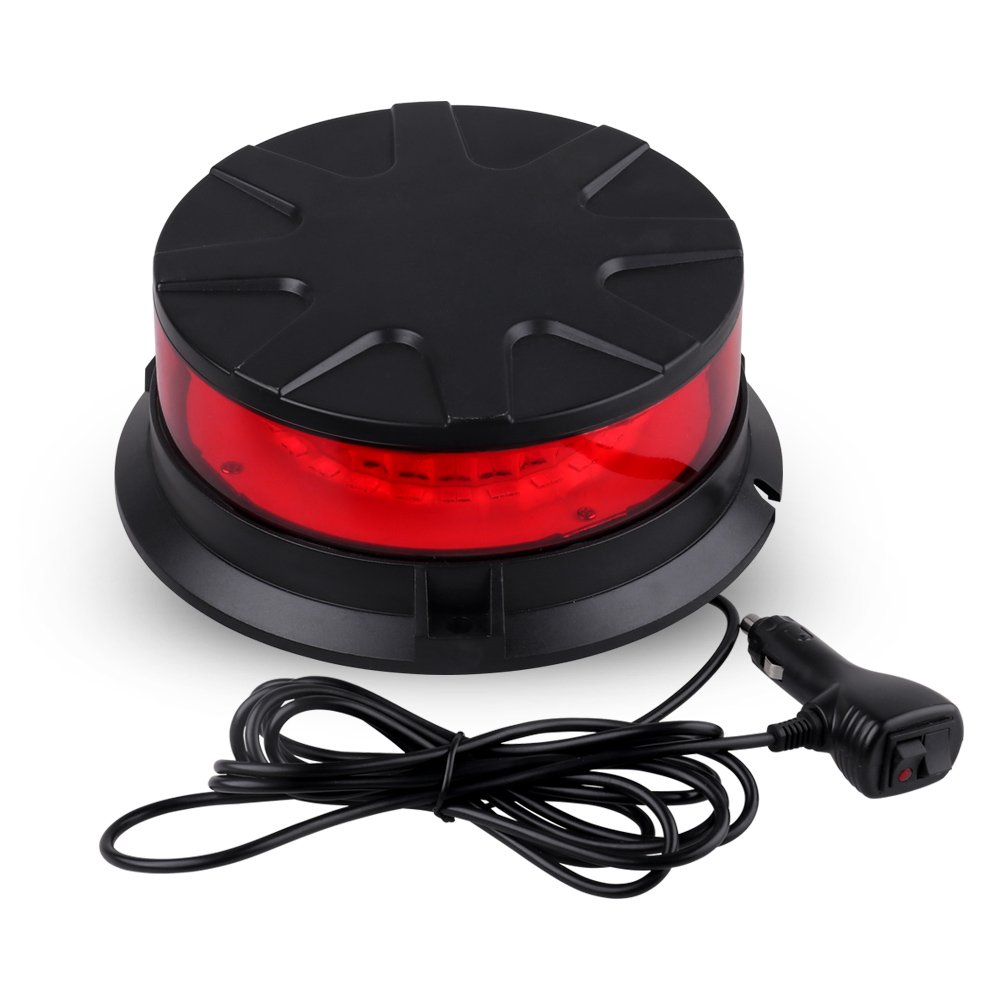 LED-020-COB auto Emergency Flashing Beacon Light with Magnetic for Trucks high power flashing lightbar