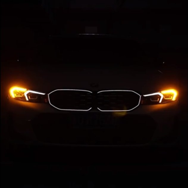 High Quality Front Mesh Front Bumper Grill Facelift With LED Light Grille For BMW 3-Series 2023 2024 G32 G38 G20 G28 G30