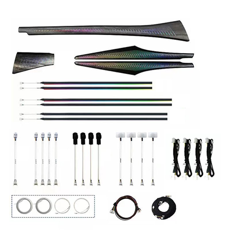 2023 New Interior Atmosphere Light LED Strip Light Ambient Car Accessories Auto Led Lamp 20 Color Changing For Toyota Camry