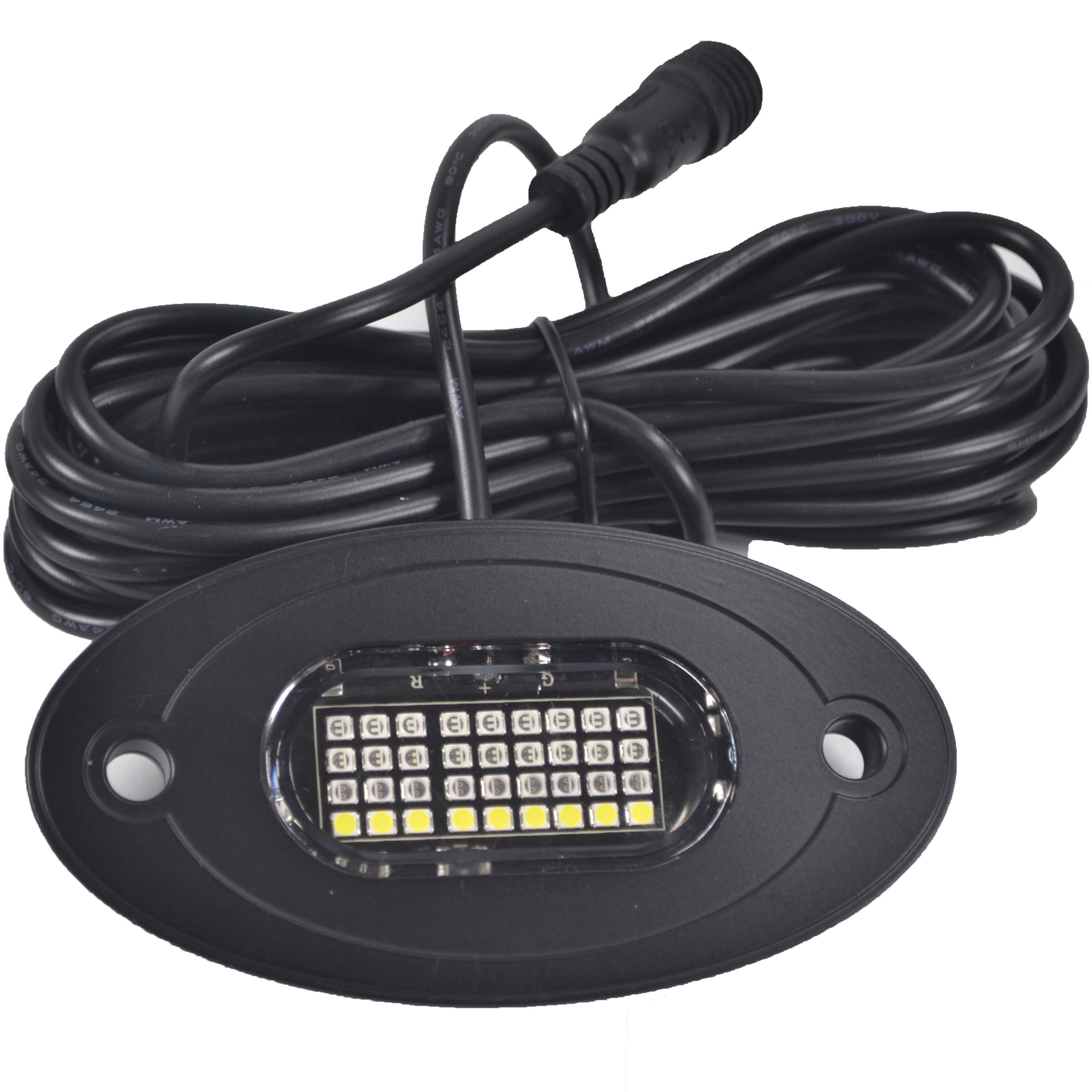 Hot 36w Music dynamic Modes Neon atv led rock lights RGBW others car light accessories with APP& RF Controller