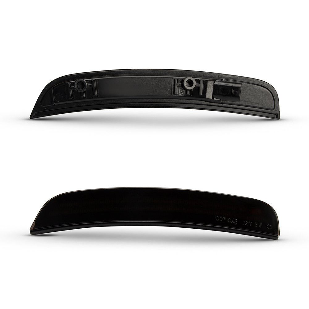 Smoked Lens Fender Bumper Front LED Side Marker Lights For Dodge Charger Car Accessories