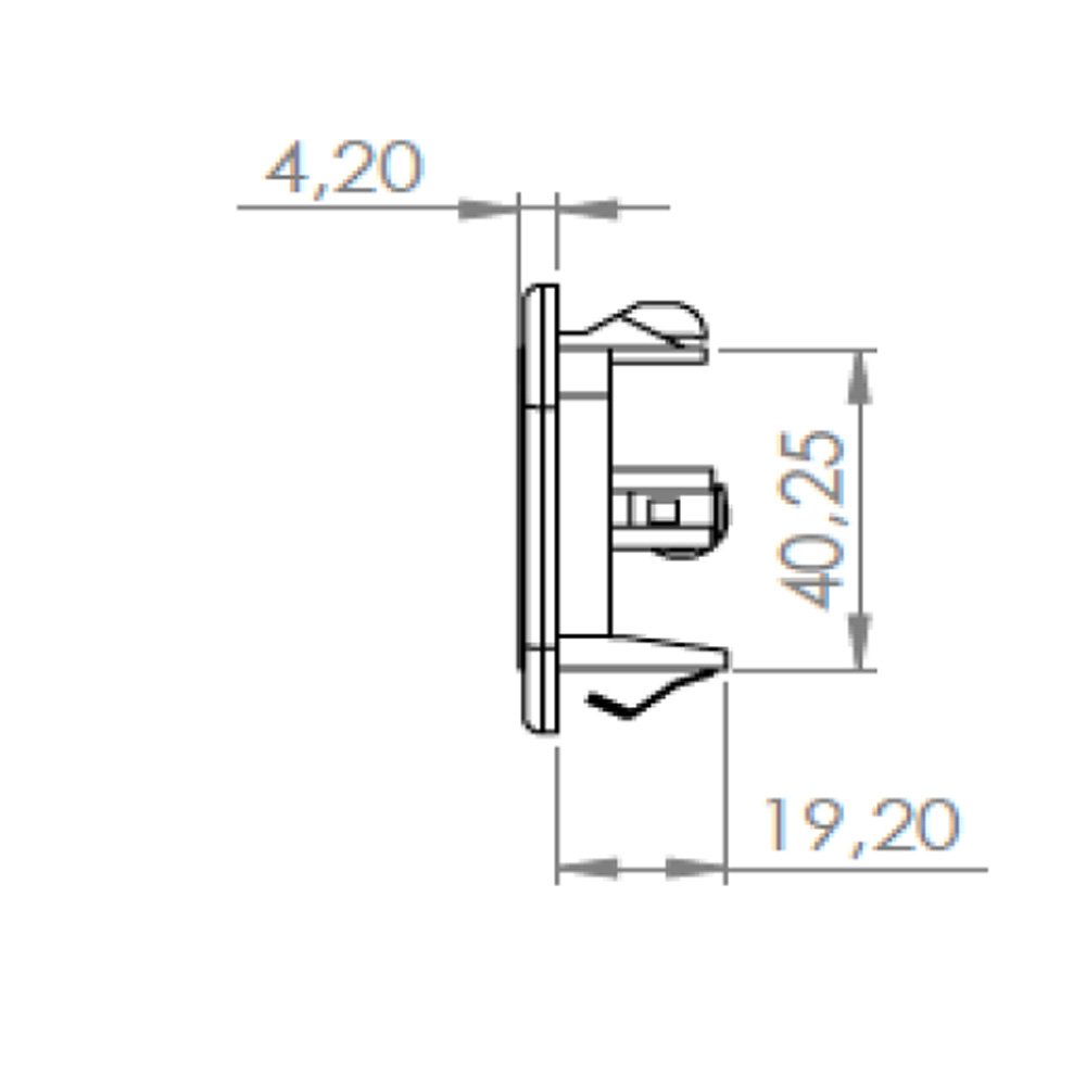 Vehicle Auto Interior Lights Factory High Quality For Opel Vectra A, Corsa C02, Astra G/98 - Ceiling Lamp 90460774