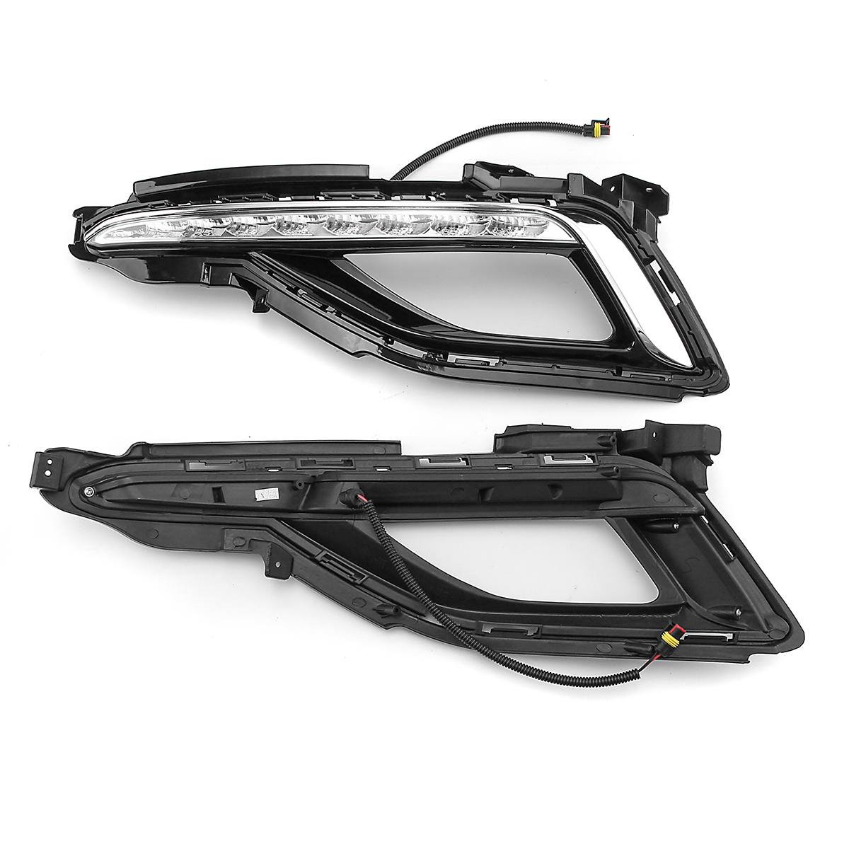 Front Bumper Led Drl for Hyundai Sonata 2015 2016 Car Daytime Running Light Driving Light Fog Light Lamp Accessories Headlight