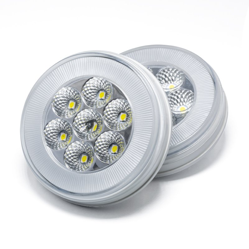4.5W Electric Light Truck Round Led Lights for Trucks and Trailer Two Color Volvo Truck Parts Side Marker Light