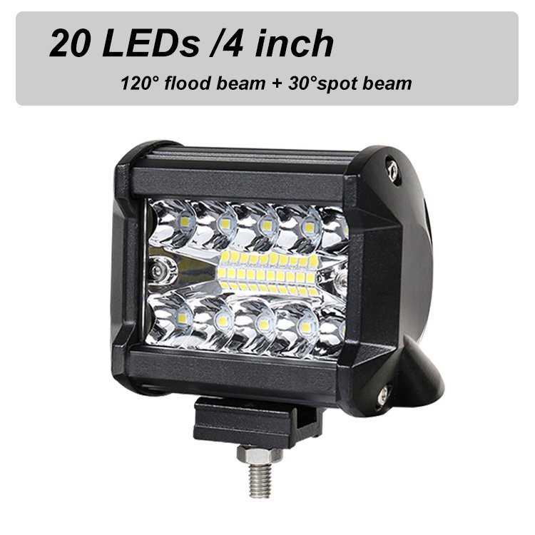 LED Work Light Bar 12V 24V Offroad Spot Flood Combo Beam LED Bar Work Light For SUV UTV Lada Niva 4x4 Truck Boat Car Accessories