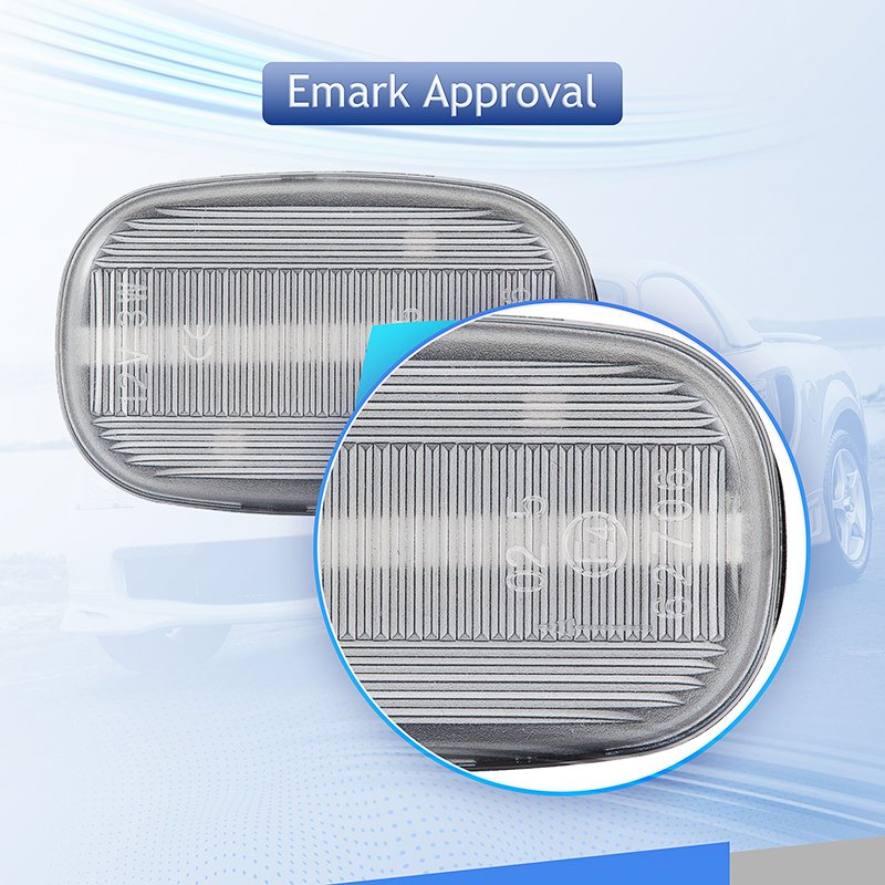 2pcs Car Decoration Accessories LED Car Lamp LED Side Marker Light For Toyota Lexus Yaris