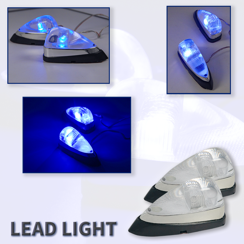 CARFU 12V LED light universal car flashing car washer light